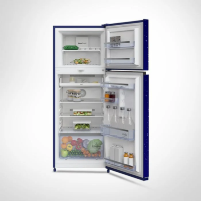 Voltas Beko RFF270D/WONBROI 230 Litres 2 Star Frost Free Double Door Refrigerator Nightangel Blue