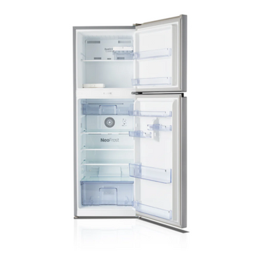 Voltas Beko RFF295D/W0XIR0I0000GD 250L 2 Star Frost Free Double Door Refrigerator (Brushed Silver)