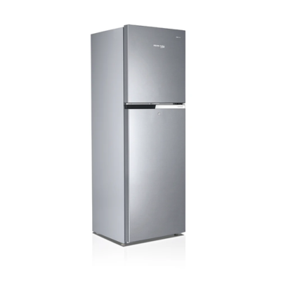 Voltas Beko RFF295D/W0XIR0I0000GD 250L 2 Star Frost Free Double Door Refrigerator (Brushed Silver)