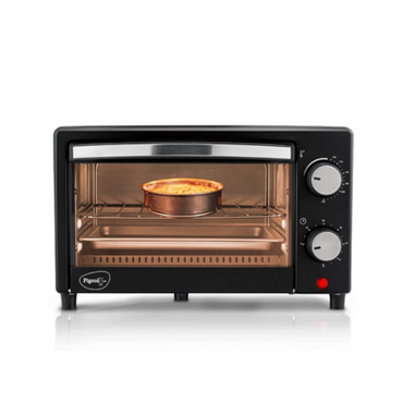Pigeon Oven Toaster Grill 9 Liters OTG without Rotisserie for Oven Toaster and Grill for grilling and baking Cakes (Grey) Visit the Pigeon Store