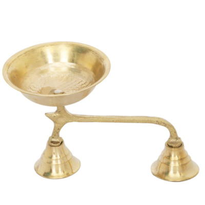 Traditional Brass Dhoobakkal, Pooja Dhoopkarandi, Aarti Diya