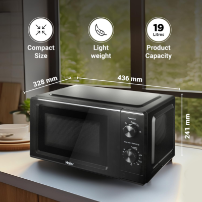 Haier 19 L Inverter Technology, Light Weight, Defrost,