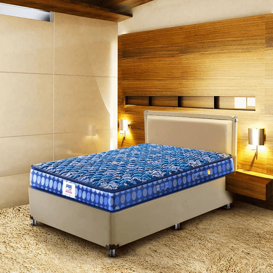 PEPS Springkoil Normal Top 6 inch  Bonnell Spring Mattress,