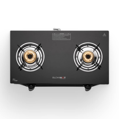 BLOWHOT Glass 2 Burners Gas Stove
