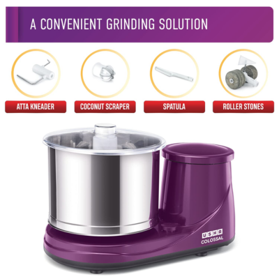 USHA COLOSSAL NEO WET GRINDER 150 W, 2 LTR,