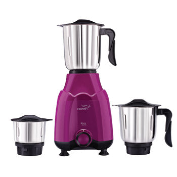 V-Guard 500W NX 500 W Juicer Mixer Grinder  (500 NX | 3 Jars | PERPLE)