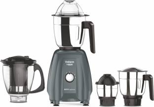 Vidiem VEER 650W  Mixer Grinder (4 Jars- Grey)