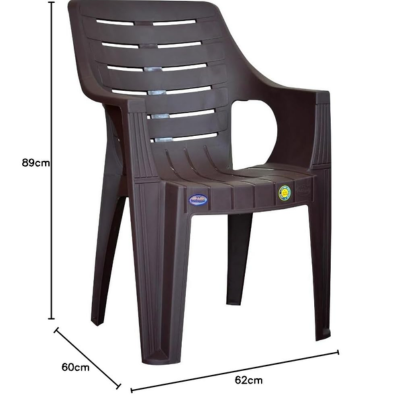 VV National Premium Plastic Chair | Model - Falcon | High Back Chair