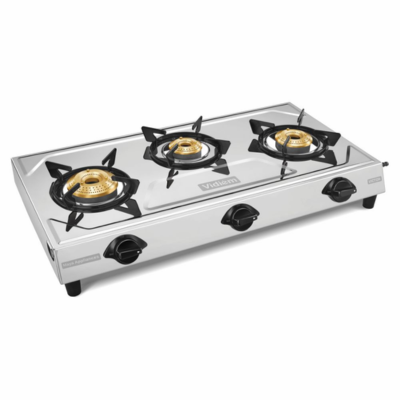 Vidiem Victor Jumbo Stainless Steel Gas Stove 3 & 2 Burner