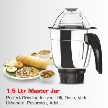 Vidiem Victor (Cherry Red) |Mixer Grinder 650 Watt With 3 Leakproof Jars With Self-Lock