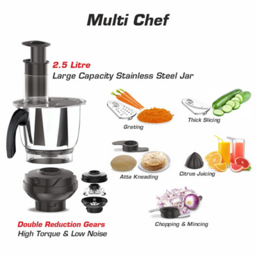 Vidiem Vstar ADC Blu Mixer Grinder | Mixer grinder 750 watts,
